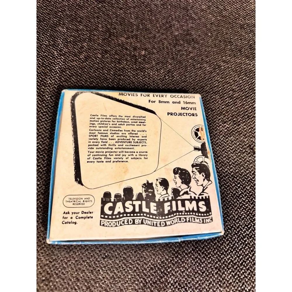 Vintage Castle Films Adventures In Travel Hawaii State Of Paradise 8mm Film Reel